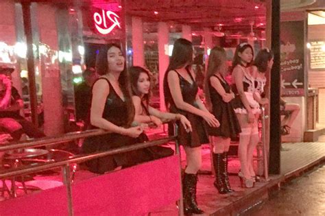 thailand red light district prostitutes back to work in