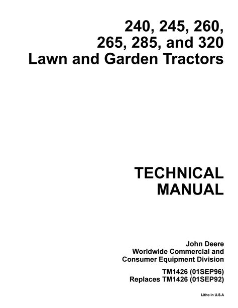exploring  john deere  lawn tractor  informative parts diagram guide