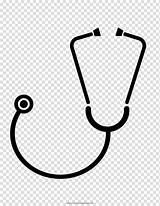Stethoscope Clipart Estetoscopio Littmann Cardiology Physician Psychiatry Medicine Iii Coloring Drawing Book Transparent Background Hiclipart sketch template