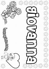 Giovanna Coloring Hellokids Print Color Pages sketch template
