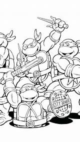 Turtles Mutant Turtle sketch template