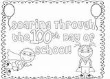 100th School Coloring Pages Days Printable Getcolorings Outs Shout Superheroes Weekly Docs Google Click Getdrawings sketch template