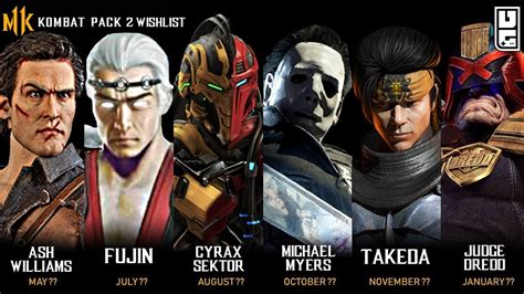 Mortal Kombat 11 Characters Dlc Laderalex