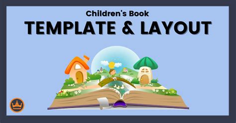 childrens book template  layout   design  childrens book