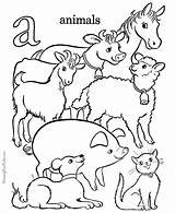Coloring Alphabet Pages Printable Letter Color Kids Sheet Sheets Print Toddler Letters Book Farm Animals Animal Abc Printables Help Printing sketch template