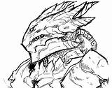 Warframe Dragon Helmet Concept Excalibur Character Template Coloring Pages Cute Sketch Choose Board Uploaded User sketch template