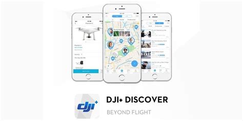 djis  app helps drone pilots meet  app technology dji iphone apps