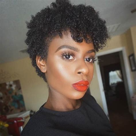 51 best short natural hairstyles for black women stayglam very short