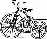 Tricycle Openclipart 1921 Logramos Adicional Adeudados Salarios Dgcye Suteba sketch template