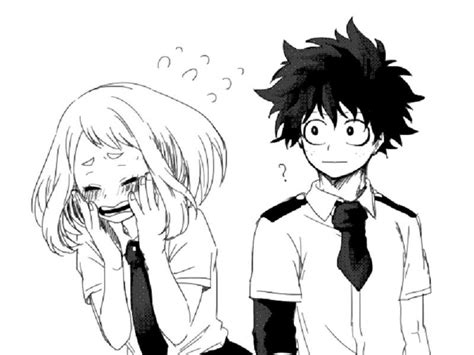 Ochako Uraraka And Izuku Midoriya My Hero Hero My Hero Academia Memes