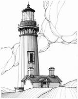 Lighthouse Drawing Oregon Drawings Lighthouses Sketches Pencil Durante Al Yaquina Flickr Bay Wood Sketch Draw Burning Patterns Flic Kr Deviantart sketch template
