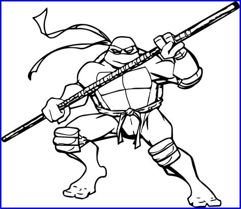 printable coloring pages teenage mutant ninja turtles