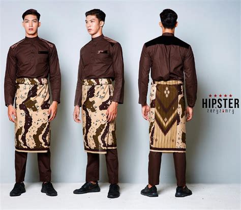 Baju Melayu Hipster Kembali Kini Dengan Seluar Corak Corak Dan Kain