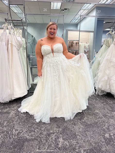 shopping for a plus size wedding dress david s bridal