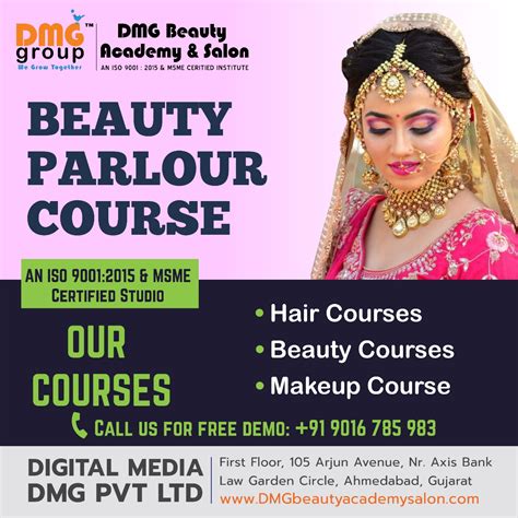 beauty parlour courses  ahmedabad beauty parlour classes
