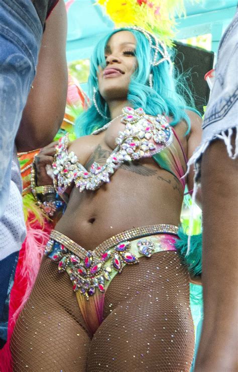Rihanna At Carnival In Barbados 08 07 2017 Hawtcelebs