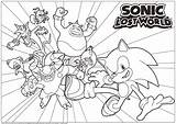 Sonic Coloring Pages Boom Lost Print Amy Bros Smash Team Wii Sheets Super Booms Cloud Ages Color Sonicscene Brawl Popular sketch template