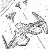 Hellokids Kenobi Jedi Ausmalbilder Espace Vaisseau Vorlagen Spaceship Coloriage Spaceships Grievous Guardaespaldas sketch template