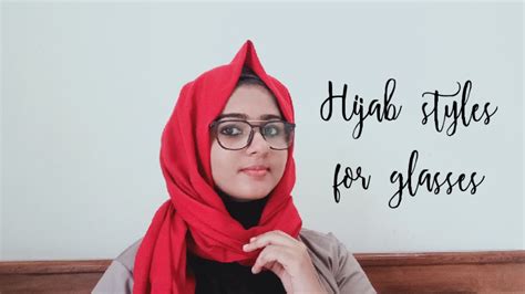 Simple And Easy Hijab Styles For Glasses Hijab Tutorial Youtube