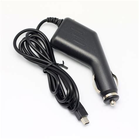 car cable charger dcv  mini usb car adaptor  mobile phone gps  lewe