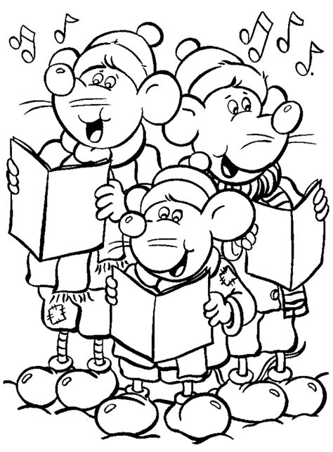 printable  christmas coloring pages coloring home