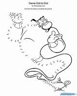 Dot Disney Coloring Pages Genie Characters Printable Walt Aladdin Fanpop Disneyclips Olaf Simba Mickey Mouse Funstuff sketch template