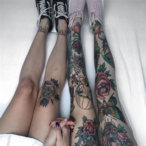 left or right 🤓 with xbaekills 💫🌹🖤 goth tattoo goth girl tattoos