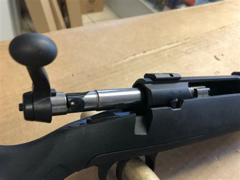 savage axis bolt   barrel  synthetic black stk blued excellent  win  sale