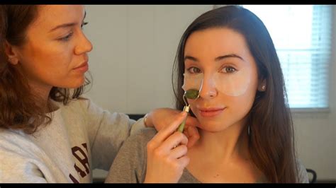 asmr pampering spa facial relaxing youtube