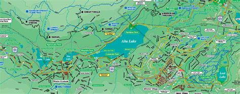 whistler maps skiing biking hiking  village maps