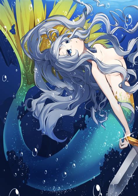 51 Best Anime Mermaid Người Cá Images On Pinterest