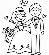 Groom Bride Coloring Pages Wedding Printable Coloringpagesfortoddlers Ages Charming Romantic Happy Fun Da Kids Salvato Miri Color Salvat Pe sketch template