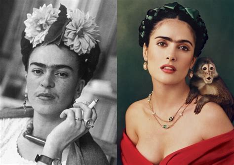Frida Kahlo Salma Hayek Frida Lookalike Fails Askmen