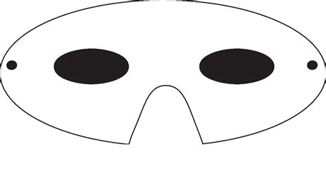 adult mask template