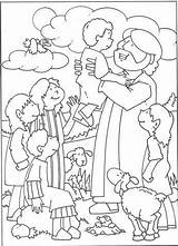 Sunday School Coloring Pages Bible Kids Para Colorir Desenhos Jezus Children Preschool Kinderen Come Let Biblicos Lessons Little Pintar Bíblicos sketch template