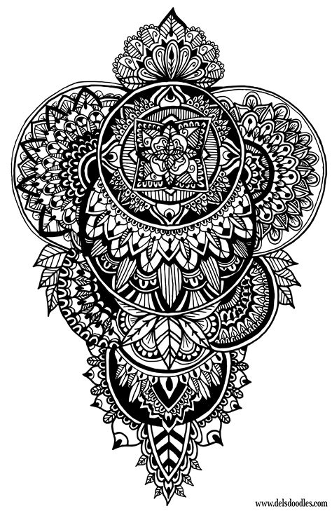 detailed colouring pages