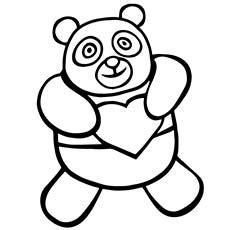 top   printable cute panda bear coloring pages  clipart