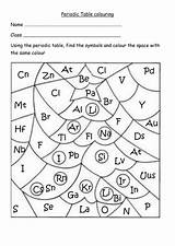 Periodic Table Christmas Colouring Docx Mb sketch template