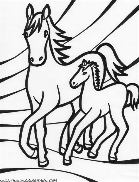 horse printable coloring pages  printable coloring pages