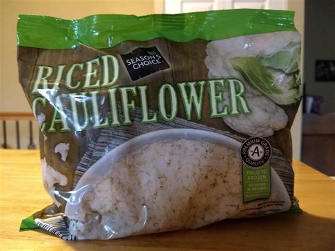 seasons choice riced cauliflower aldi reviewer