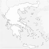 Grecia Mapa Mudo Politico Colorear Fisico Freeworldmaps sketch template