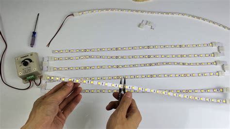 connect  single color led strip lights  series youtube