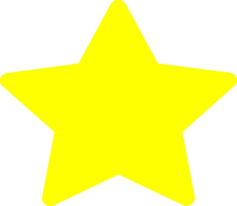 large yellow star clip art  clkercom vector clip art
