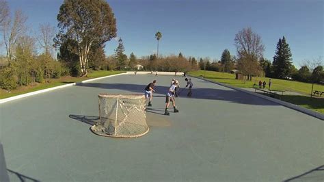 gopro outdoor roller hockey youtube