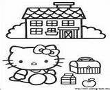 Kitty Hello Coloring Printable Pages Nurse 6abf sketch template