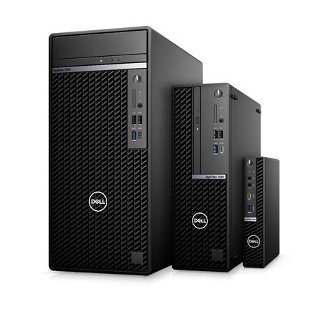 dells optiplex  tower stands tall  small form factor