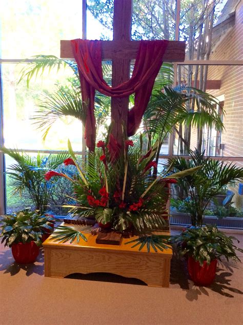 palm sunday flower arrangements  church mypalmsundays