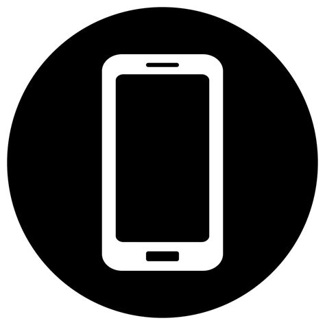 black cell phone icon png phone icon mobile phone logo mobile icon