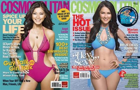 My Life My Journey Angel Locsin And Marian Rivera In Fhm