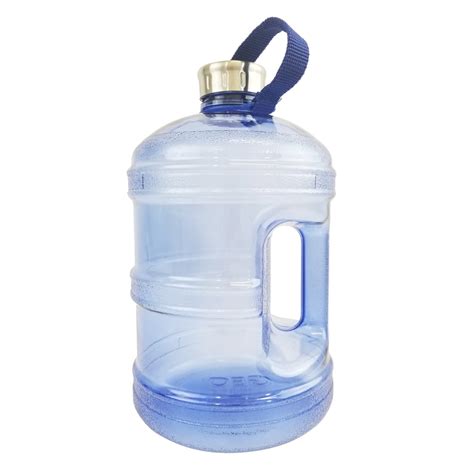 gallon bpa  reusable plastic drinking water bottle  stainless